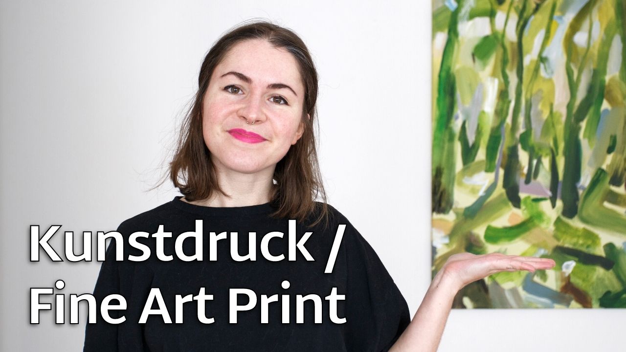 Anja Dommel, Was ist ein Kunstdruck, Kunstatelier, Kunst, Kunstwerk, Fine Art Print, Video