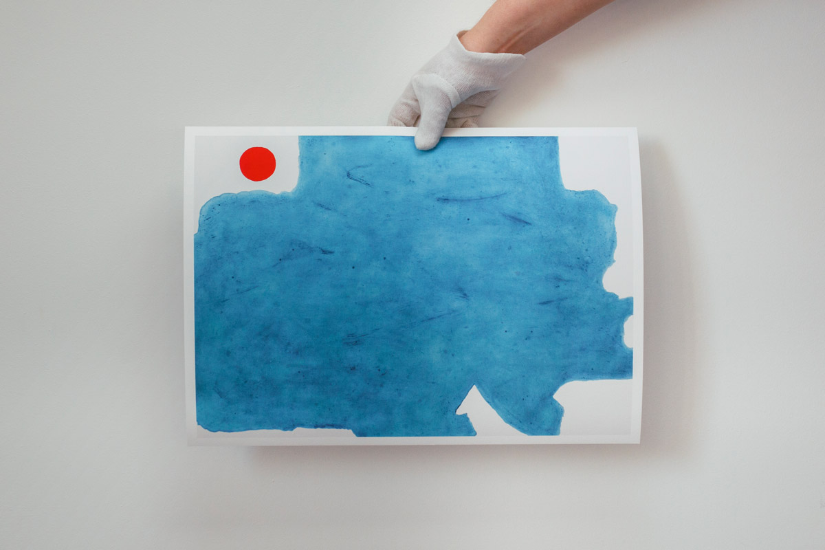 Hochwertiger Kunstdruck aus dem Kunstatelier von Anja Dommel in der Größe DIN A3 mit 1cm Weißrand auf Hahnemühle Photo Rag