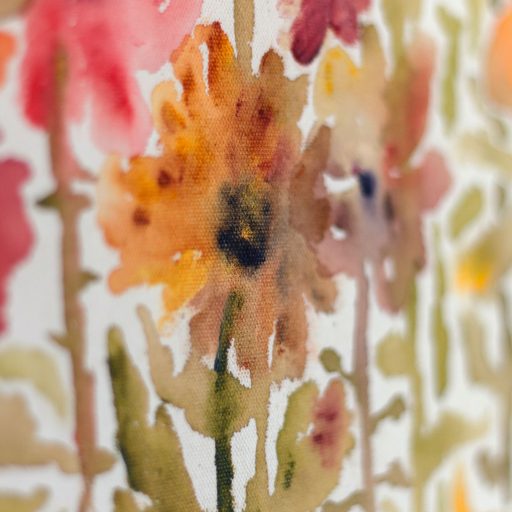 Sonnenblumen Brautstrauß konservieren als handgemaltes Kunstwerk auf Leinwand